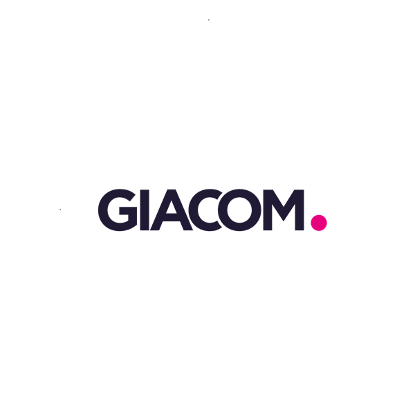 Giacom Giacom logo — company wordmark representing the client I recruit for.